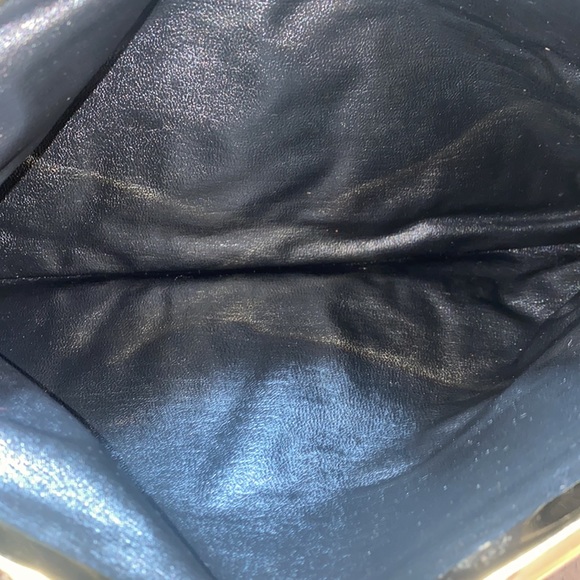 Vintage HL Harry Levine Burgundy Leather Clutch - Picture 9 of 16